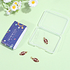 6Pcs Rack Plating Brass Micro Pave Cubic Zirconia Pendants KK-SC0007-84-6