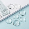 Transparent Glass Cabochons X-GGLA-R026-30mm-8