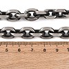 Unisex 304 Stainless Steel Necklaces NJEW-C115-04AS-5
