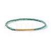 Bohemian Glass Seed Bead Stretch Bracelets for Women VC8065-6-1