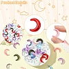 20Pcs Gradient Color Handmade Lampwork Beads LAMP-FS0001-18H-3