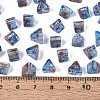 Picasso Transparent Glass Beads SEED-Q039-02B-4