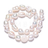 Natural Baroque Pearl Keshi Pearl Beads Strands PEAR-S020-F01-02-3