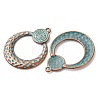 Tibetan Style Alloy Pendants FIND-B055-02E-2