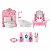 Wooden Miniature Mini Bathroom Furniture MIMO-PW0003-059B-1