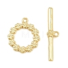 Brass Toggle Clasps KK-G548-34B-G-2