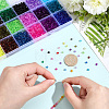 5600Pcs 28 Colors Transparent Acrylic Beads TACR-PA0001-34A-3