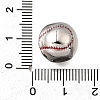 304 Stainless Steel Enamel European Beads STAS-H263-11P-3