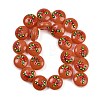 Christmas Handmade Lampwork Enamel Beads LAMP-C020-03E-1