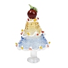 Handmade Lampwork Christmas Tree Ornaments LAMP-C026-06E-1