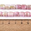 Anti-Tarnish Electroplate Glass Beads Strands EGLA-N027-03A-06-4
