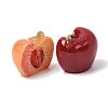 Opaque Resin Imitation Fruit Cabochons CRES-B038-03B-2