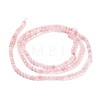 Natural Pink Opal Beads Strands G-A026-A07-2mm-2