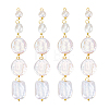 20Pcs 5 Style Natural Pearl Pendants PALLOY-PH01822-6