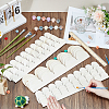 30Pcs 3 Styles Unfinished Fan Shaped Wooden Frames WOOD-GO0001-29-3