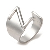 Non-Tarnish 201 Stainless Steel Finger Rings RJEW-H223-04P-Z-3