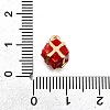 Zinc Alloy Enamel Charms FIND-U029-01G-01-3