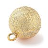 Brass Bell Pendants X-KK-NH0001-01G-2
