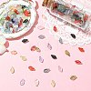 200Pcs Handmade Lampwork Pendants LAMP-CJ0002-88-5
