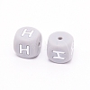 Silicone Beads SIL-WH0002-25C-H-1