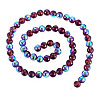 1 Strand Electroplate Transparent Glass Beads Strands EGLA-TADJ0001-15A-1