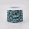 Electrophoresis Iron Rhinestone Strass Chains CHC-Q009-SS12-B05-2