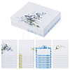 80 Sheets 4 Styles Rectangle Paper Table Place Cards AJEW-TA0003-61-1
