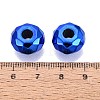 UV Plating Acrylic European Beads OACR-E033-22-06-3
