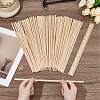 100Pcs Wood Craft Sticks DIY-OC0015-05B-3