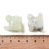 Natural New Jade Carved Figurines DJEW-L023-E09-3