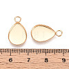 Brass Bezel Pendant Cabochon Settings KK-N276-02G-3