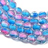Two Tone Resin Beads Strands GLAA-T035-02E-2