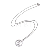 304 Stainless Steel Pendant Necklaces NJEW-Z004-01P-2