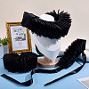 Detachable Polyester Faux Ruffle Collar for Women AJEW-WH0481-526A-4