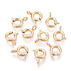 Brass Spring Ring Clasps KK-Q669-33G-1