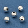 Round Brass Beads KK-A276-02B-S-2