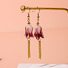 Handmade Lampwork Dangle Earrings WG9840F-03-1