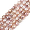 Natural Cultured Freshwater Pearl Beads Strands PEAR-P064-20J-03D-2