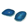Natural Druzy Agate Slice Cabochons G-F826-E02-2