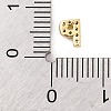 Rack Plating Brass Micro Pave Cubic Zirconia Cabochons KK-F874-04G-P-3