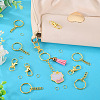 30Pcs Iron Split Key Rings FIND-TA0011-16-8