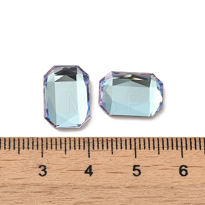 Glass Rhinestone Cabochons RGLA-P037-14A-D202-1