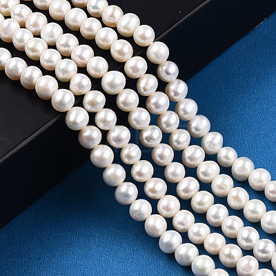 Natural Cultured Freshwater Pearl Beads Strands PEAR-N013-05E-1