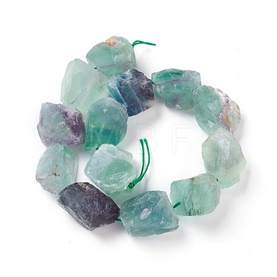 Natural Fluorite Beads Strands G-I230-01-1