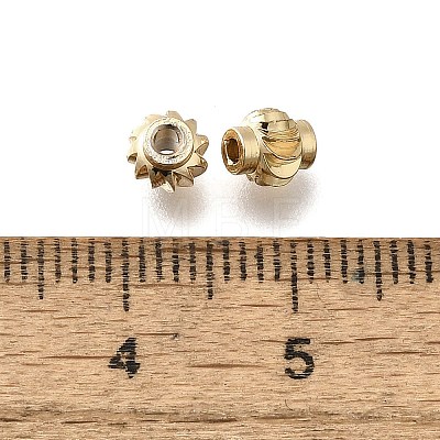 Brass Beads KK-M316-02G-01-1