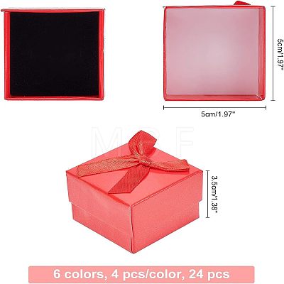 Cardboard Jewelry Earring Boxes CBOX-AR0001-003-1