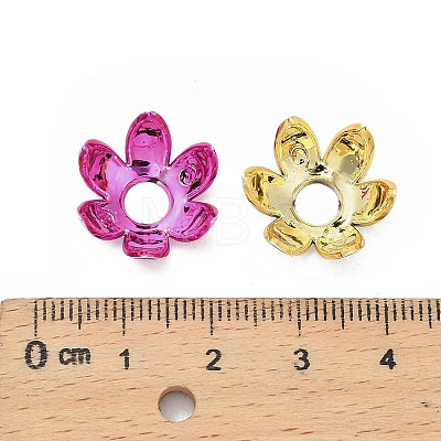 UV Plated ABS Bead Caps OACR-D316-04A-1