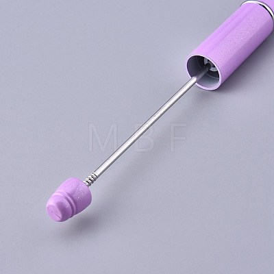 Plastic Beadable Pens AJEW-L082-A02-1
