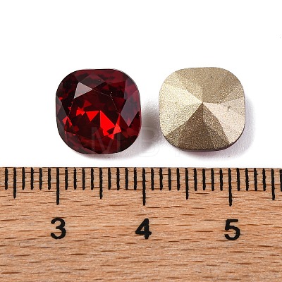 Glass Rhinestone Cabochons RGLA-A026-04B-208-1