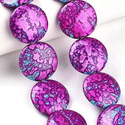 Synthetic Turquoise Beads Strands TURQ-T004-07A-01-1